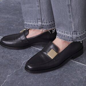 Officine Générale Women’s Italian Calfskin Loafers - Size 40 (EU) / Size 9 (US)
